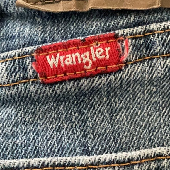 Wrangler Blue Straight Leg Jeans - Picture 7 of 8
